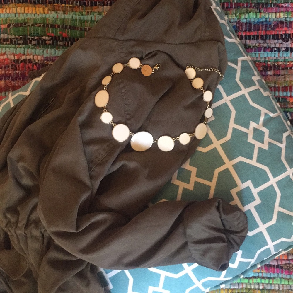 White necklace!!